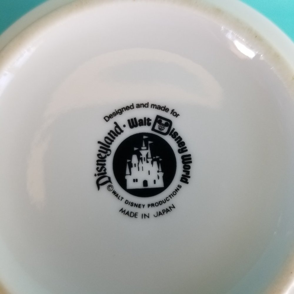 Vintage Walt Disney World Coffee/Tea/Hot Chocolate Cup/Mug w/Gold Rim NEW - Picture 6 of 7